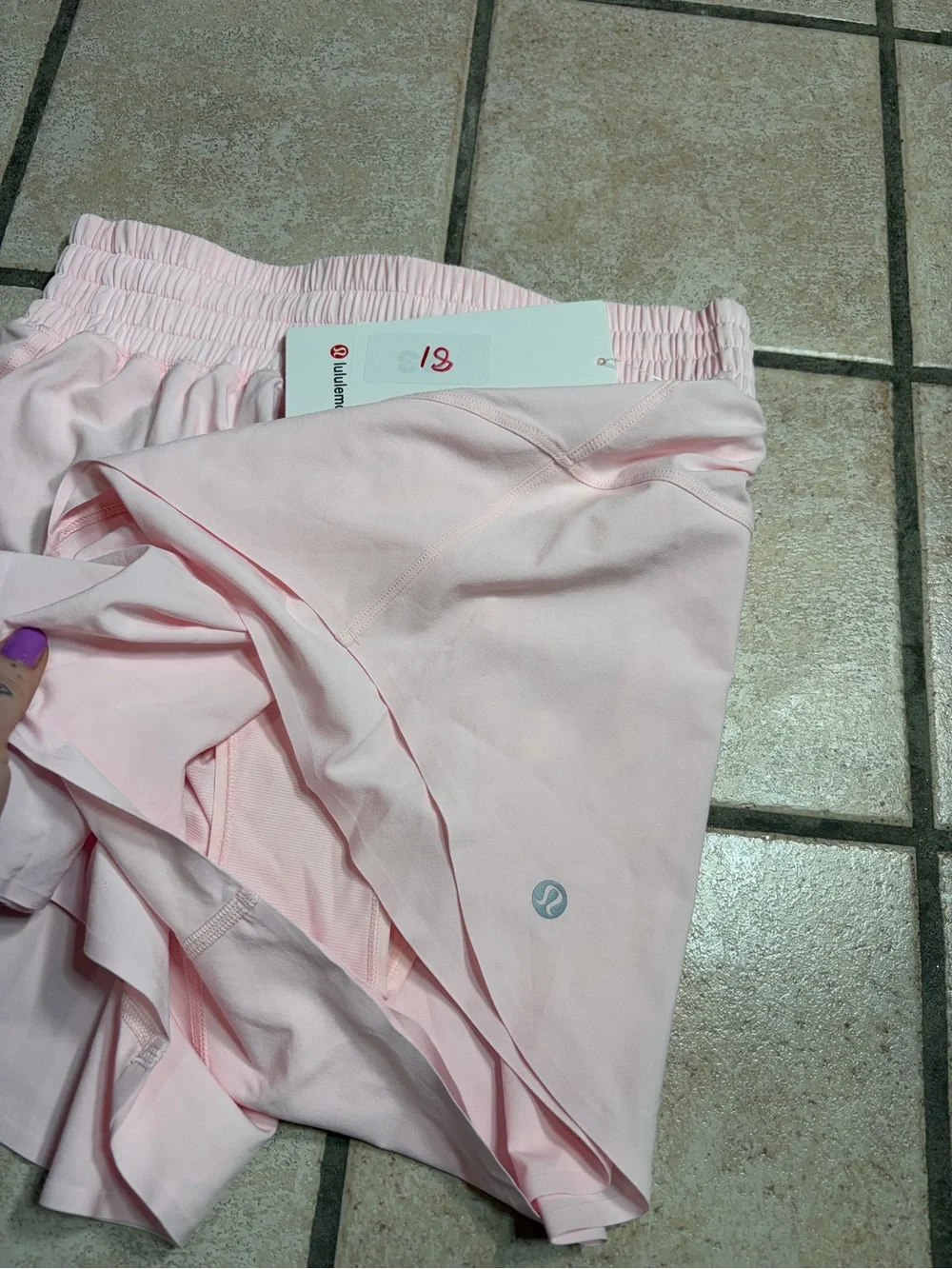 NWT Lululemon Shake It Out High-Rise Running Short 2.5